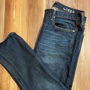 GAP slim fit jeans and Khaki